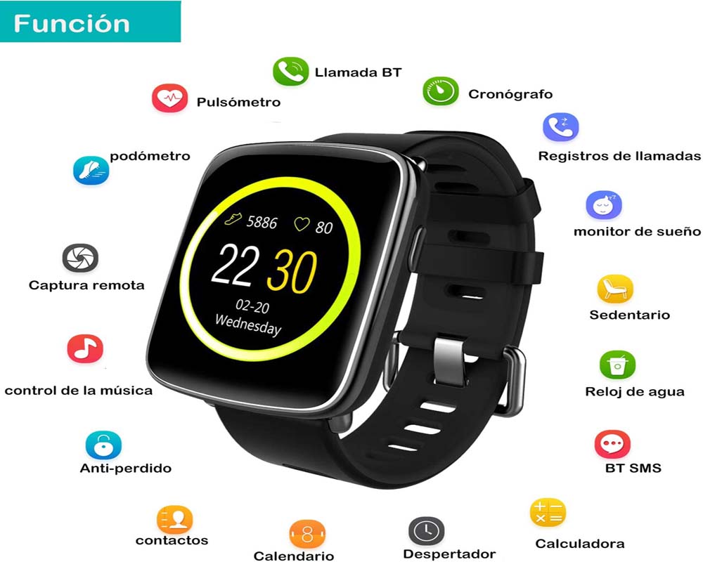 Reloj Pulsómetro Willfull SmartWatch